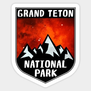 GRAND TETON NATIONAL PARK WYOMING TETONS Sticker